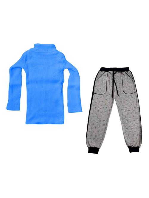 boys printed high neck full length set - 19594590 - Very Small Image - 1