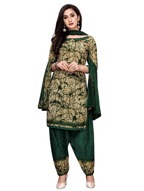 printed unstitched suit set - 19595230 - Very Small Image - 1