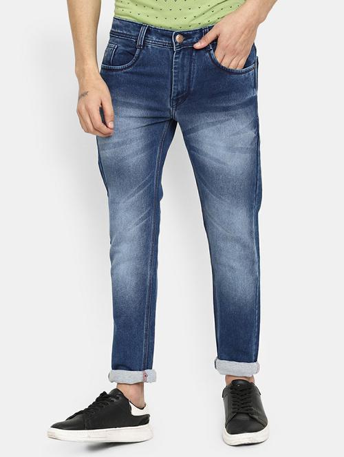 mens slim fit plain jeans - 19596586 - Very Small Image - 1