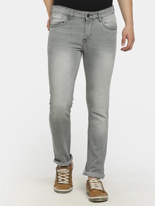 mens slim fit plain jeans - 19596635 - Very Small Image - 1
