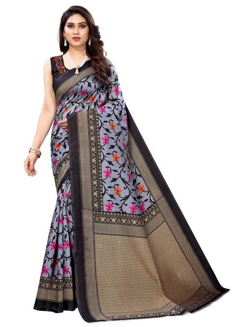 ditsy floral bhagalpuri saree - 19603345 - Very Small Image - 1