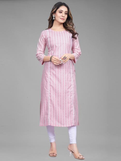 women's straight kurta - 19604387 - Very Small Image - 1