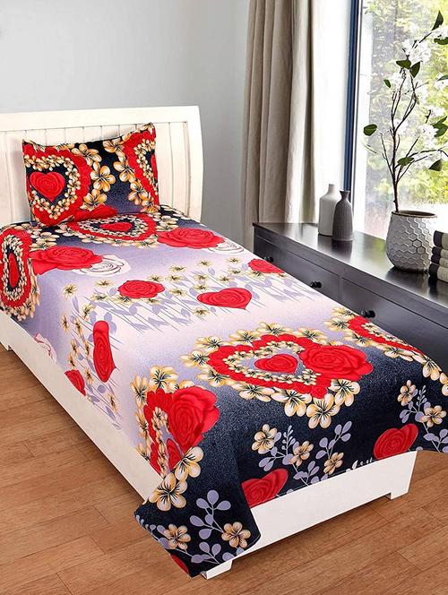 shakrin printed bed sheet set - 19606114 - Very Small Image - 1