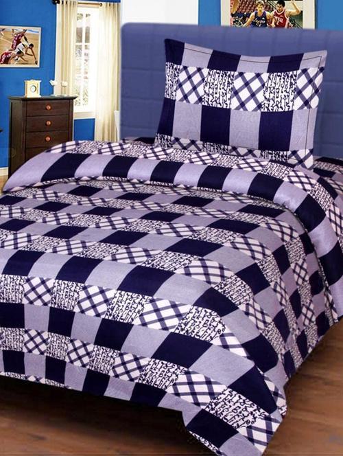shakrin polycotton printed bedsheet set - 19606139 - Very Small Image - 1