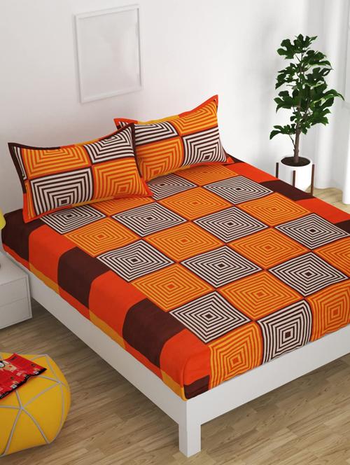 shakrin printed bed sheet set - 19606159 - Very Small Image - 1