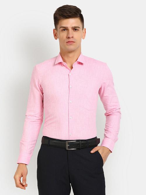 mens self design formal shirt - 19608656 - Very Small Image - 1