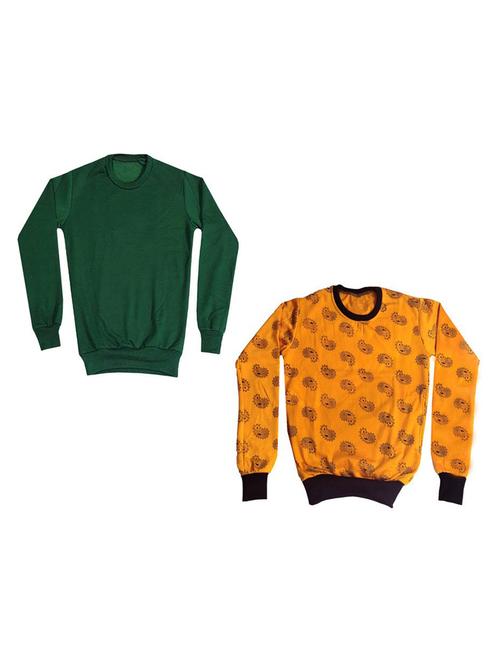 girls printed sweatshirt combo - 19609510 - Very Small Image - 1