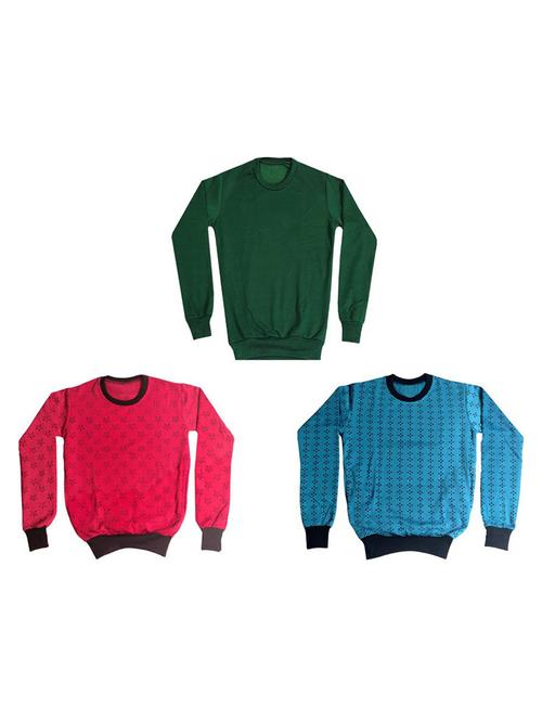 girls printed sweatshirt combo - 19609517 - Very Small Image - 1