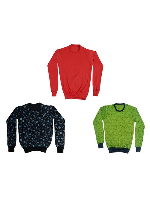girls printed sweatshirt combo - 19609577 - Very Small Image - 1