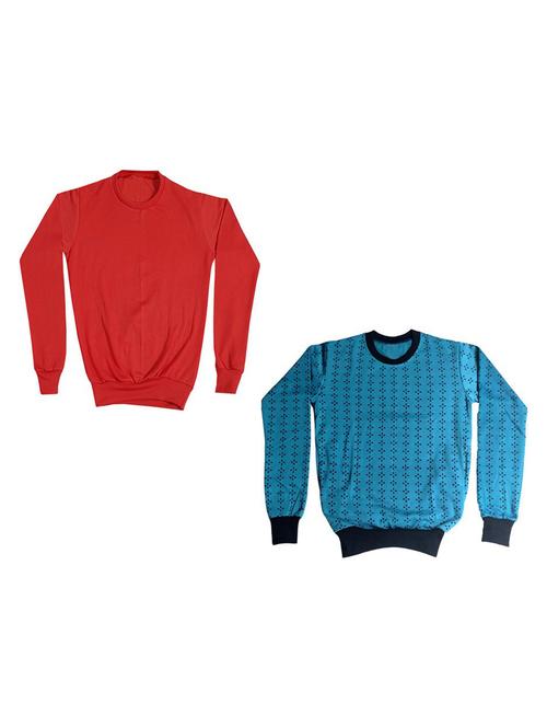 girls printed sweatshirt combo - 19609584 - Very Small Image - 1