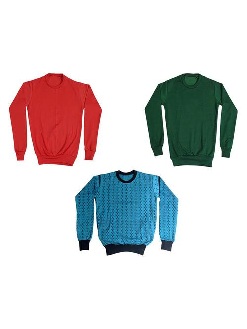 girls printed sweatshirt combo - 19609598 - Very Small Image - 1