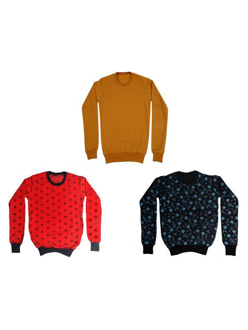 girls printed sweatshirt combo - 19609618 - Very Small Image - 1