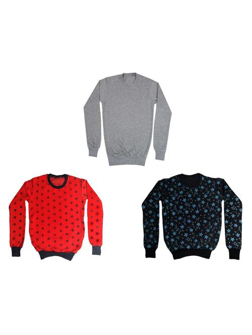 girls printed sweatshirt combo - 19609657 - Very Small Image - 1