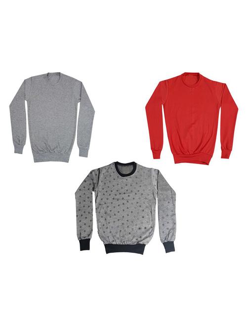 girls printed sweatshirt combo - 19609679 - Very Small Image - 1
