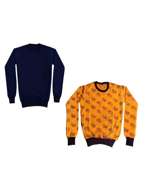 girls printed sweatshirt combo - 19609696 - Very Small Image - 1