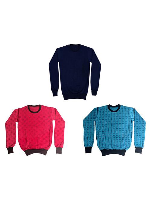 girls printed sweatshirt combo - 19609703 - Very Small Image - 1