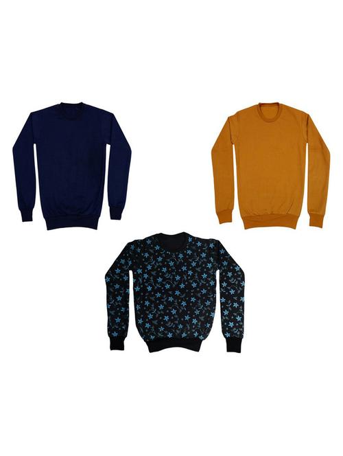 girls printed sweatshirt combo - 19609710 - Very Small Image - 1