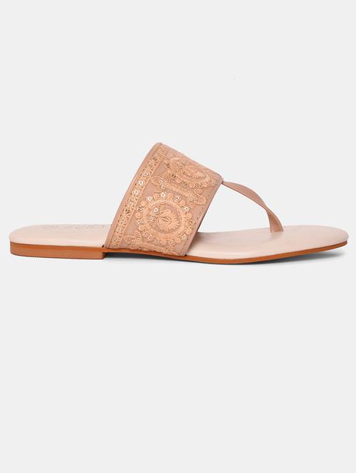 beige slip on sandal - 19609726 - Very Small Image - 1