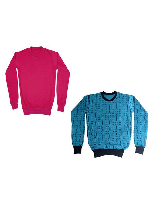 girls printed sweatshirt combo - 19609749 - Very Small Image - 1
