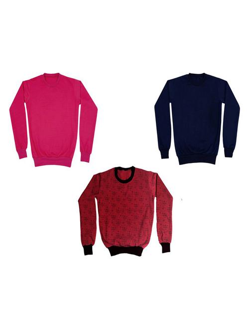 girls printed sweatshirt combo - 19609772 - Very Small Image - 1