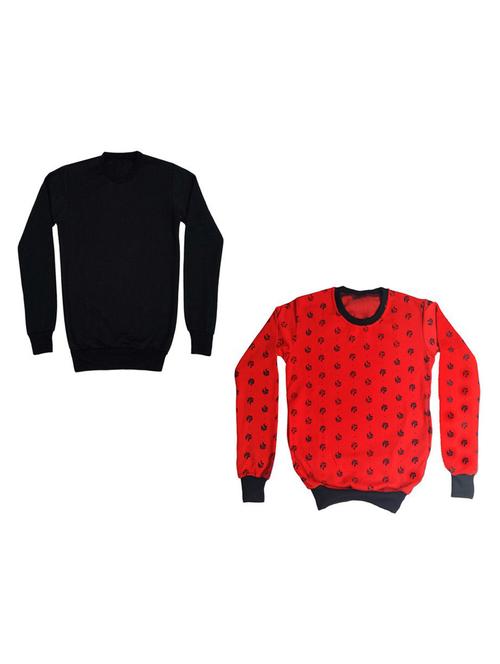 girls printed sweatshirt combo - 19609821 - Very Small Image - 1