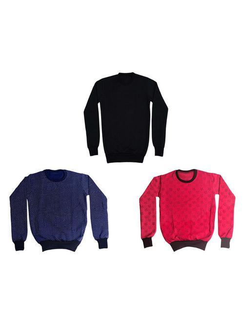 girls printed sweatshirt combo - 19609832 - Very Small Image - 1