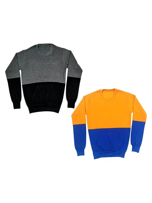 boys color block sweatshirt - 19609905 - Very Small Image - 1