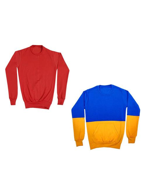 boys color block sweatshirt - 19610011 - Very Small Image - 1