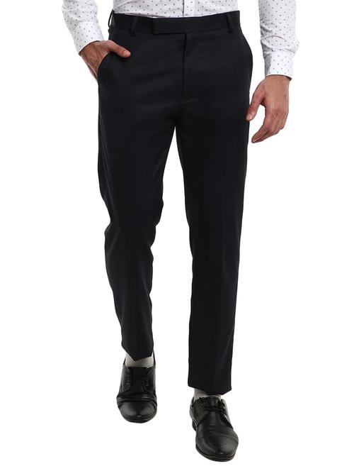 mid rise solid formal trouser - 19614718 - Very Small Image - 1