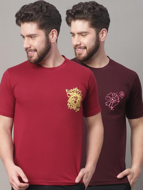 pack of 2 printed t-shirt - 19615317 - Very Small Image - 1