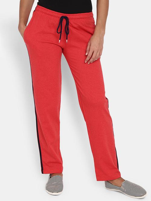 women orange tapered regular track pant - 19615965 - Very Small Image - 1