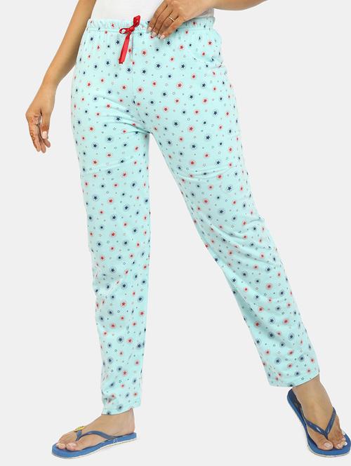women printed cotton pajama - 19615995 - Very Small Image - 1