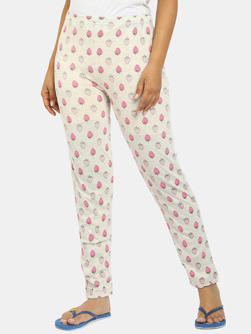 women printed cotton pajama - 19615996 - Very Small Image - 1