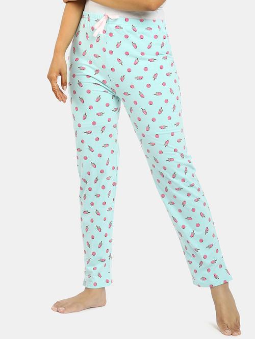 women mid rise quirky printed pajama - 19616014 - Very Small Image - 1