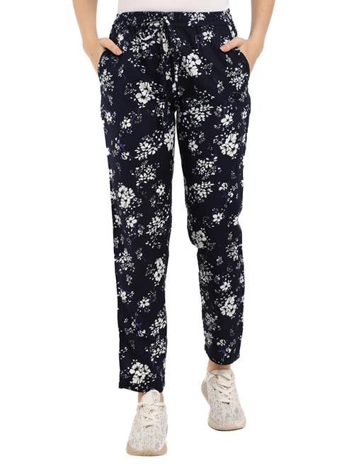 women's floral night wear pajama - 19616045 - Very Small Image - 1