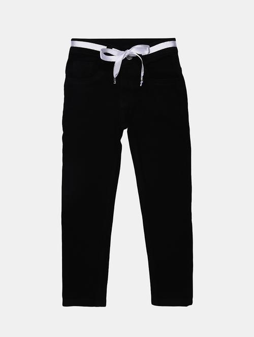 girls solid slim fit jeans - 19616169 - Very Small Image - 1