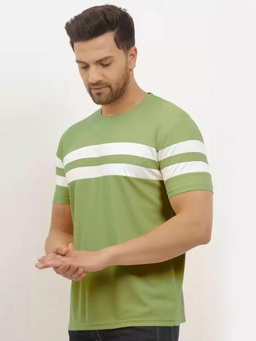 crew neck striped t-shirt - 19617094 - Very Small Image - 1