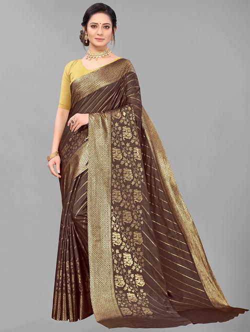 self design narayanpet saree with blouse - 19617665 - Very Small Image - 1