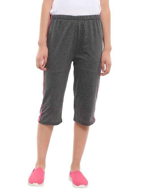 grey cotton regular capri - 19619752 - Very Small Image - 1