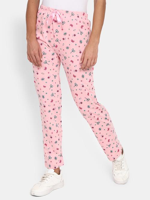 women quirky print cotton pajama - 19620193 - Very Small Image - 1