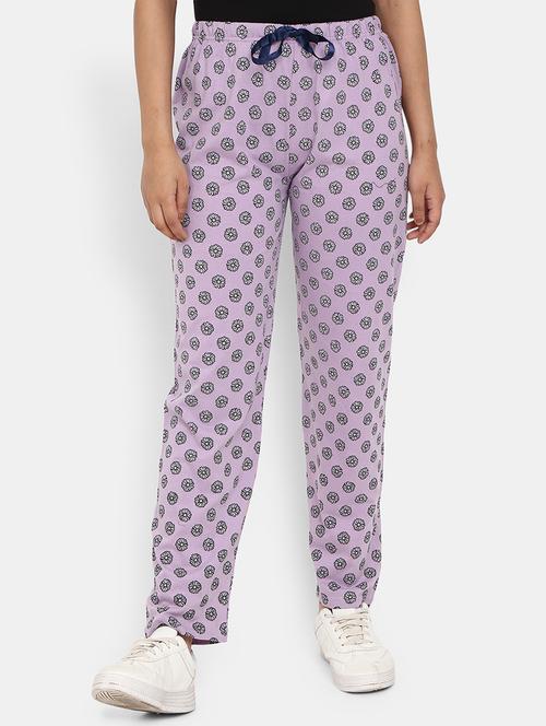 women floral printed cotton pajama - 19620205 - Very Small Image - 1