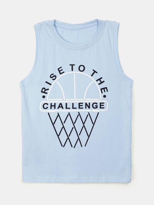 printed cotton vest - 19620338 - Very Small Image - 1