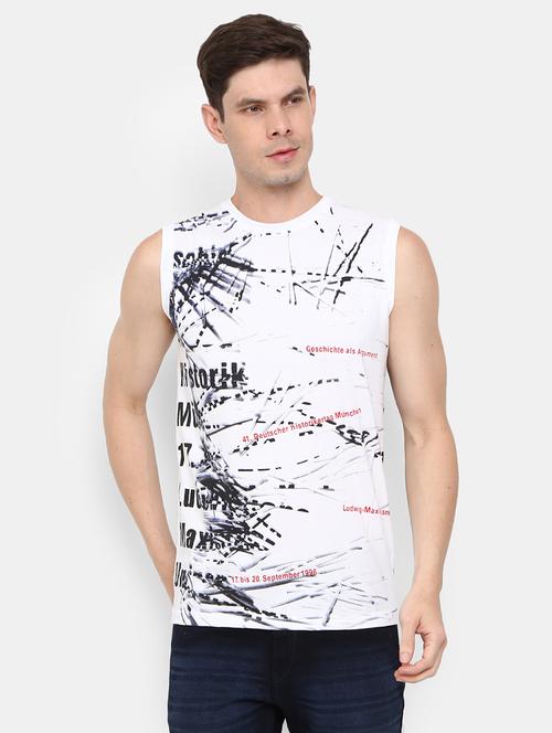 men multi color cotton vest - 19620377 - Very Small Image - 1