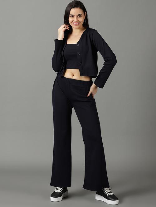 solid top and palazzos set co-ord - 19620547 - Very Small Image - 1