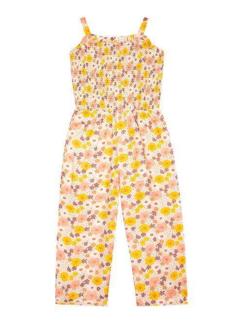 girls printed full length jumpsuit - 19624801 - Very Small Image - 1