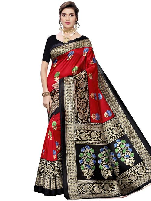 women's banarasi saree - 19627034 - Very Small Image - 1