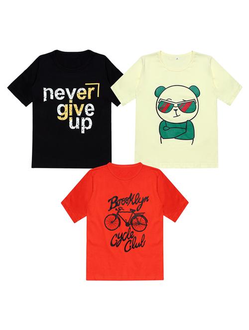 pack of 3 printed t-shirt - 19632150 - Very Small Image - 1