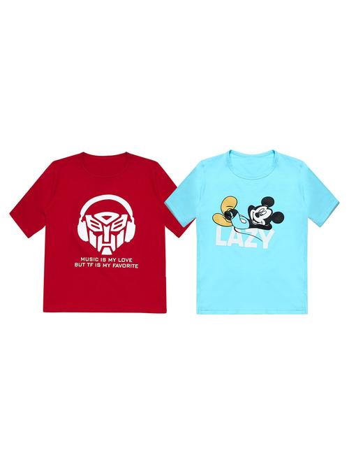 pack of 2 printed t-shirt - 19632161 - Very Small Image - 1