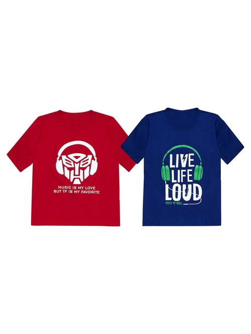 pack of 2 printed t-shirt - 19632162 - Very Small Image - 1