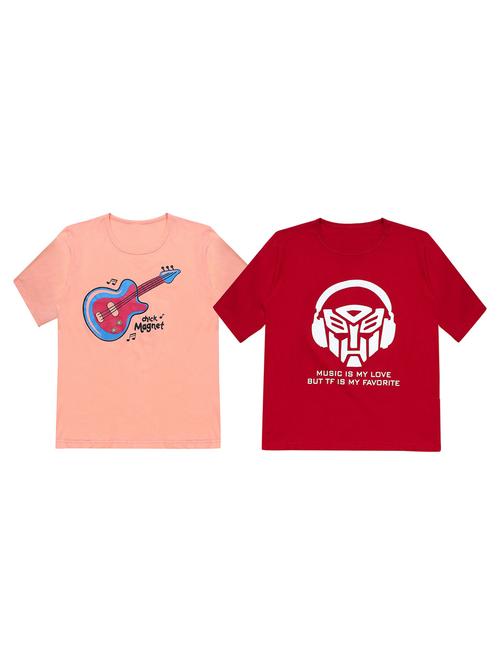 pack of 2 printed t-shirt - 19632167 - Very Small Image - 1